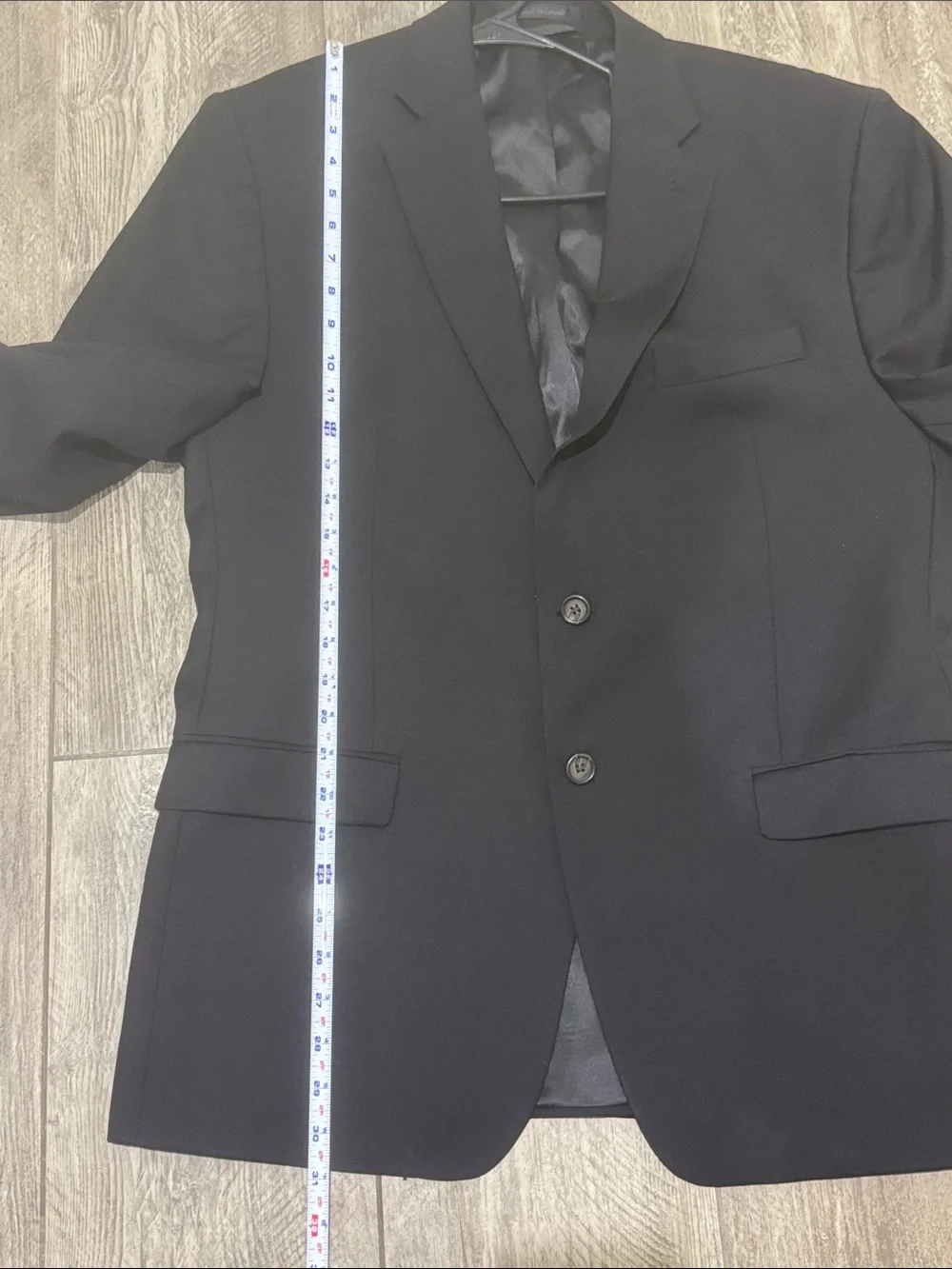 Ralph Lauren Black Two-Button Blazer